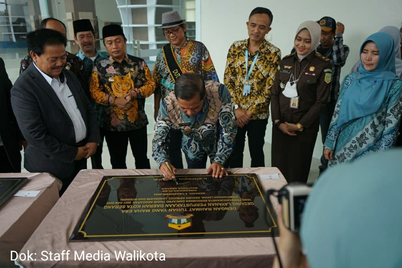 Gedung Perpustakaan Senilai 20 Milyar Diresmikan, Walikota Ajak Masyarakat Berkunjung