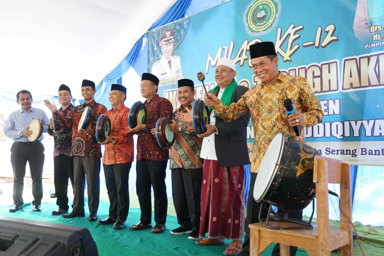 Menginjak Usia Ke-12 Syafrudin Apresiasi Keberadaan Ponpes Daar El Ihsan Assidiqiyah di Kota Serang