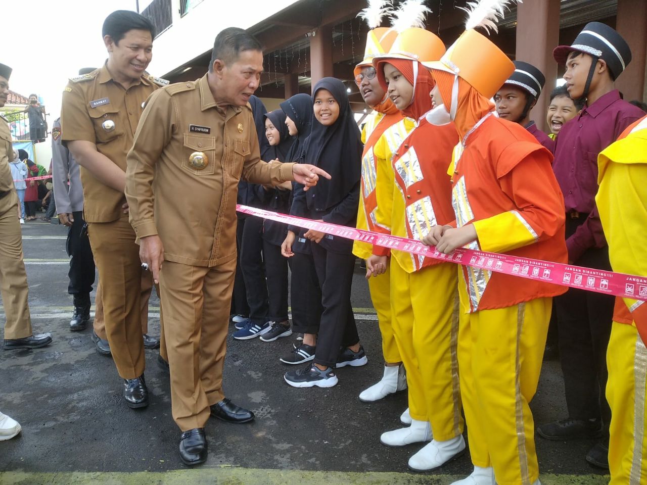 Walikota Berharap Siswa Semangat Menggeluti Kegiatan Marching Band