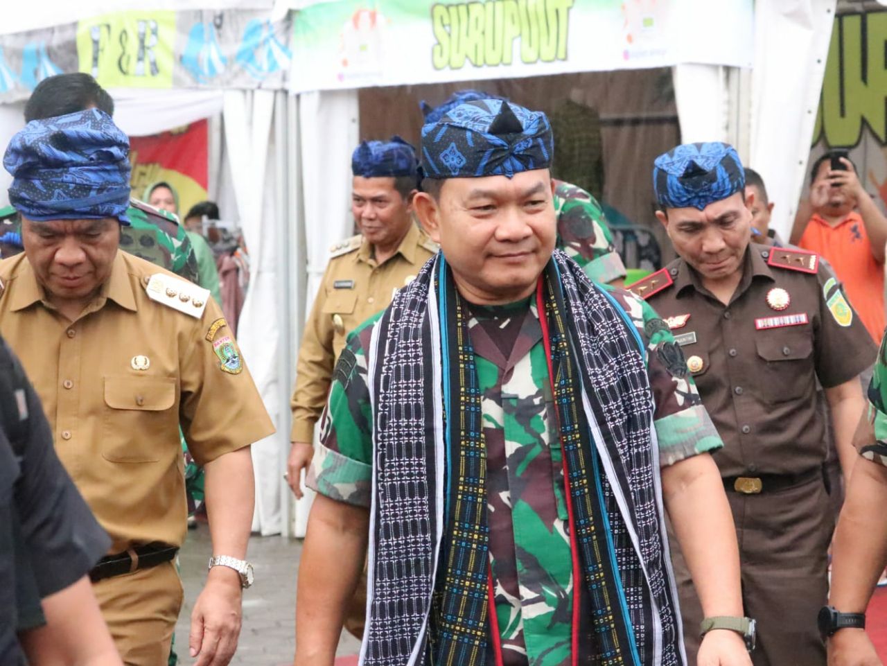 Gebyar Expo UMKM Provinsi Banten Salah Satu Realisasi Peran TNI AD Untuk Rakyat