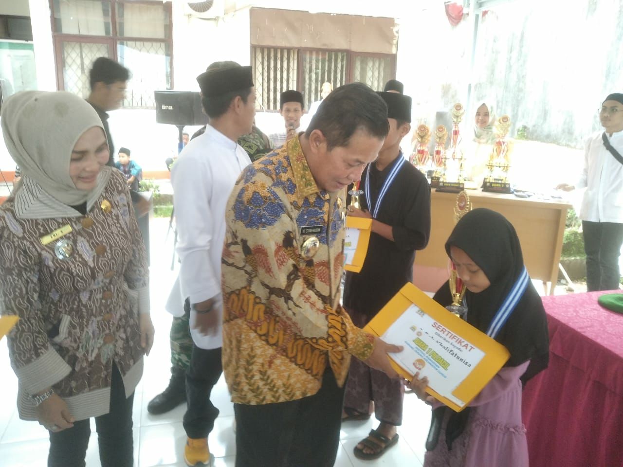 Syafrudin Apresiasi Kegiatan Festival Ramadhan Dan Santunan Anak Yatim Kecamatan Curug