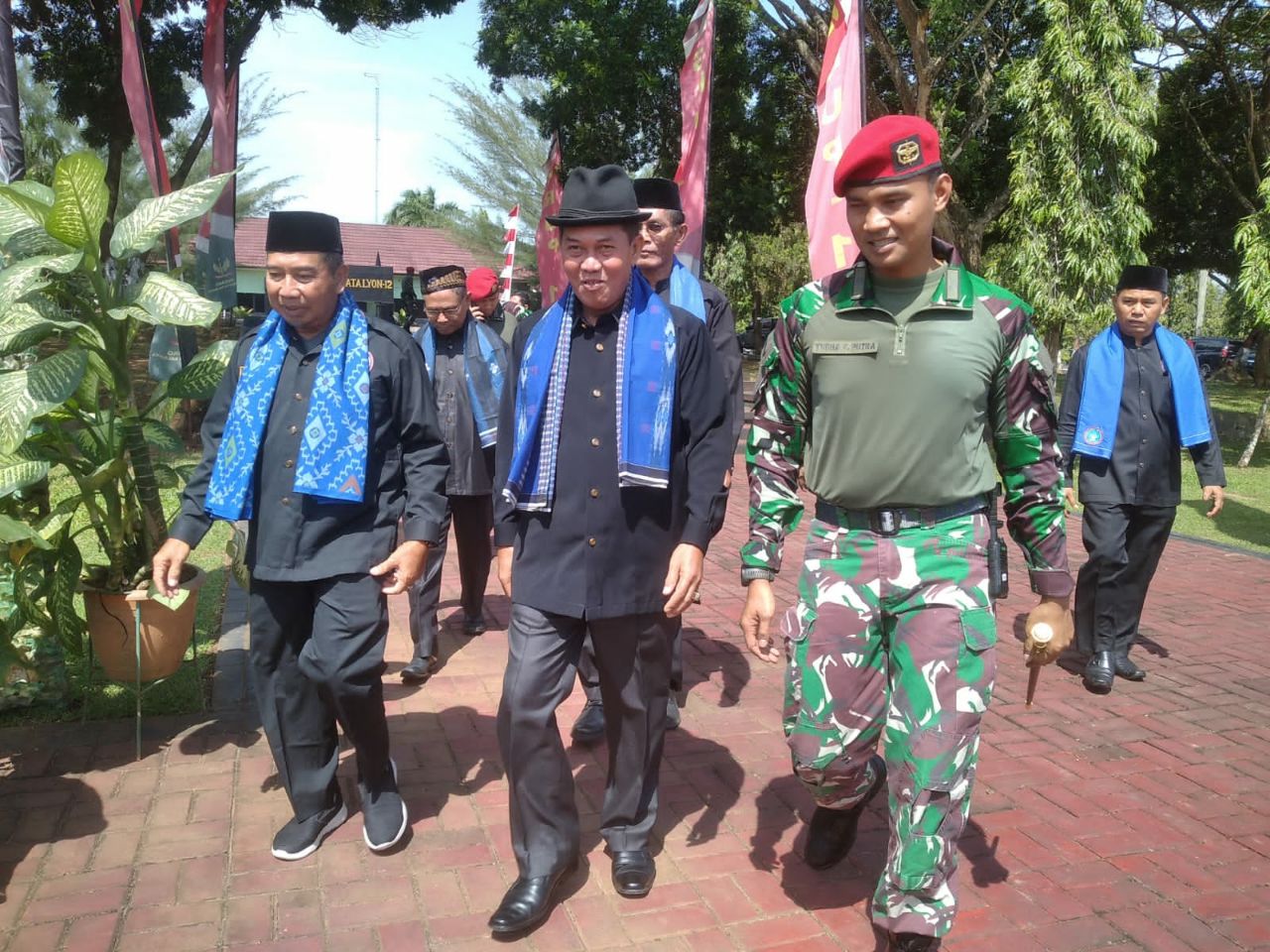 Menjaga Hubungan Dengan Para Jawara Banten Grup 1 Kopassus Adakan