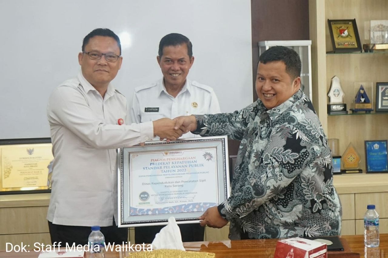 Ombudsman RI Nilai Kualitas Pelayanan Publik Kota Serang Meningkat Tinggi