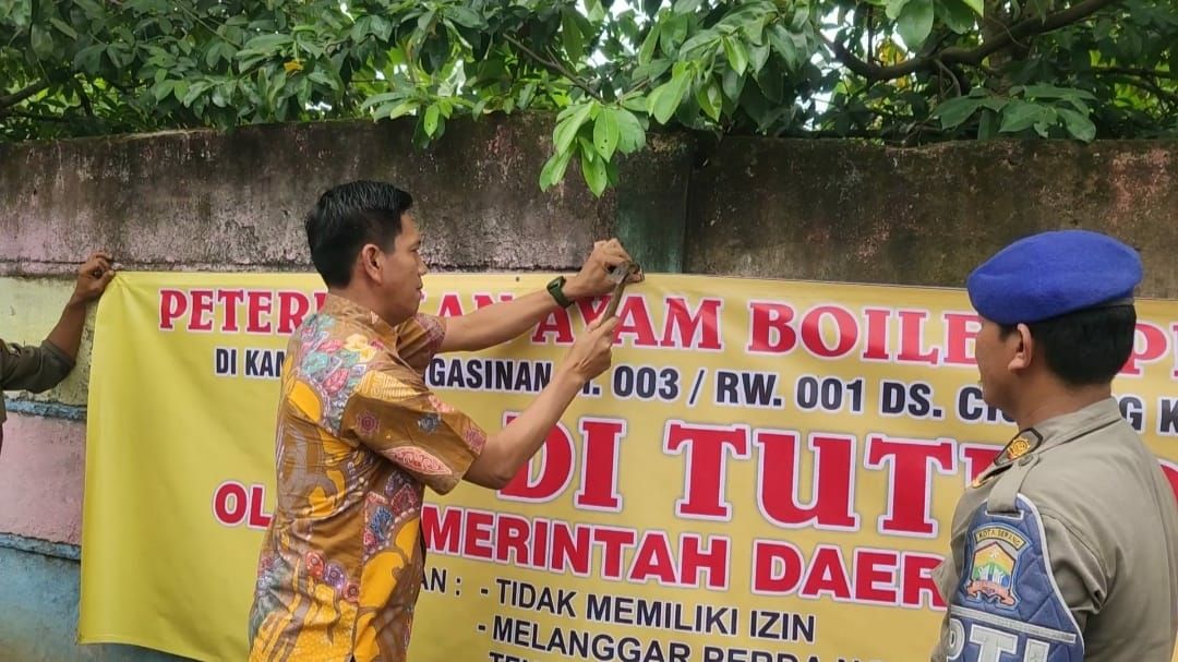 Pemkot Resmi Menutup 6 Titik Usaha Peternakan Ayam Di Kecamatan Walantaka