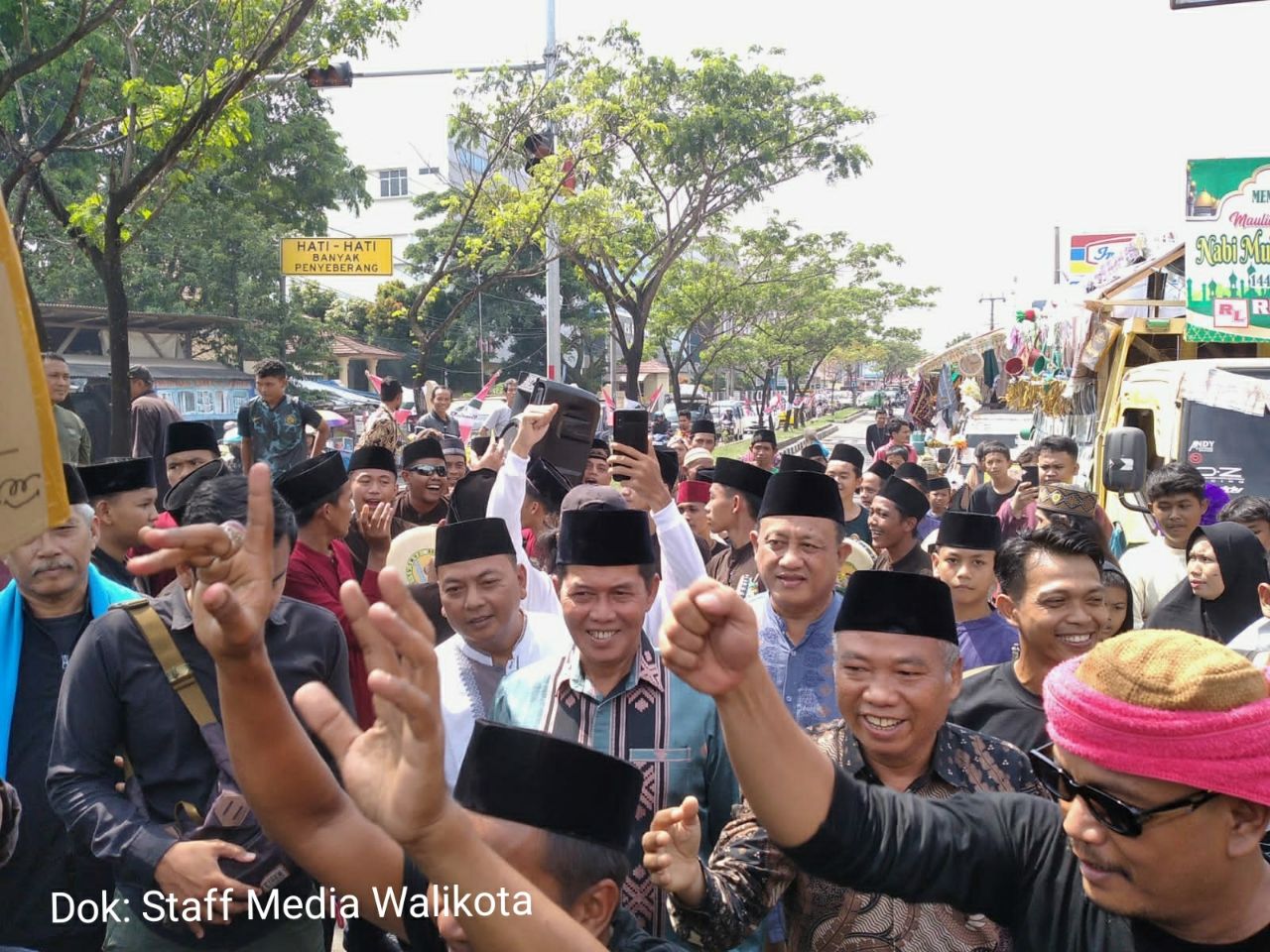 Walikota Apresiasi Antusias Warga Memperingati Maulid Nabi Muhammad SAW