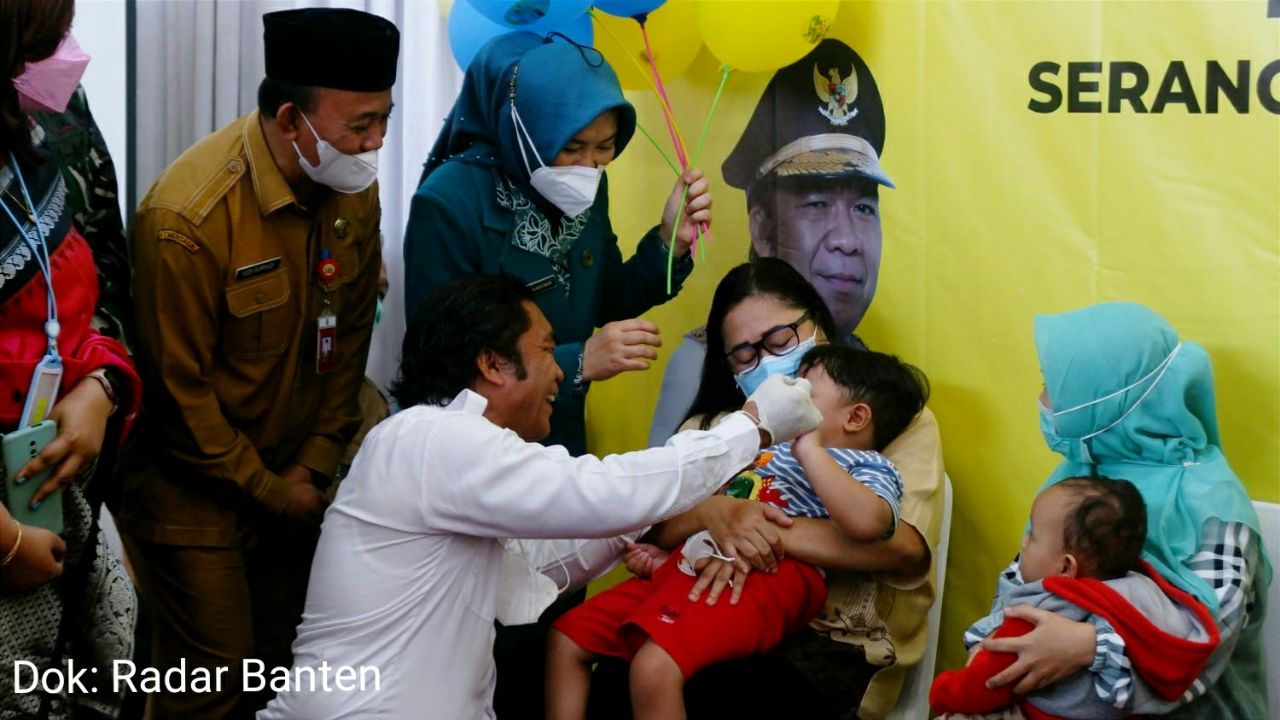 Banten Akan Melanjutkan Imunisasi Secara Massal Per 1 Agustus