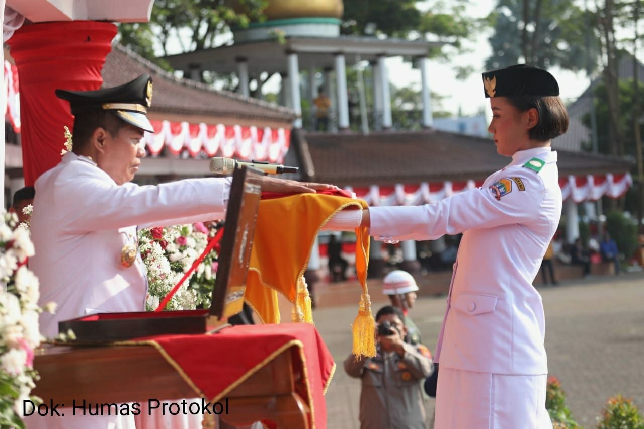 Upacara Peringatan HUT ke-77 RI Dipimpin Langsung Oleh Walikota
