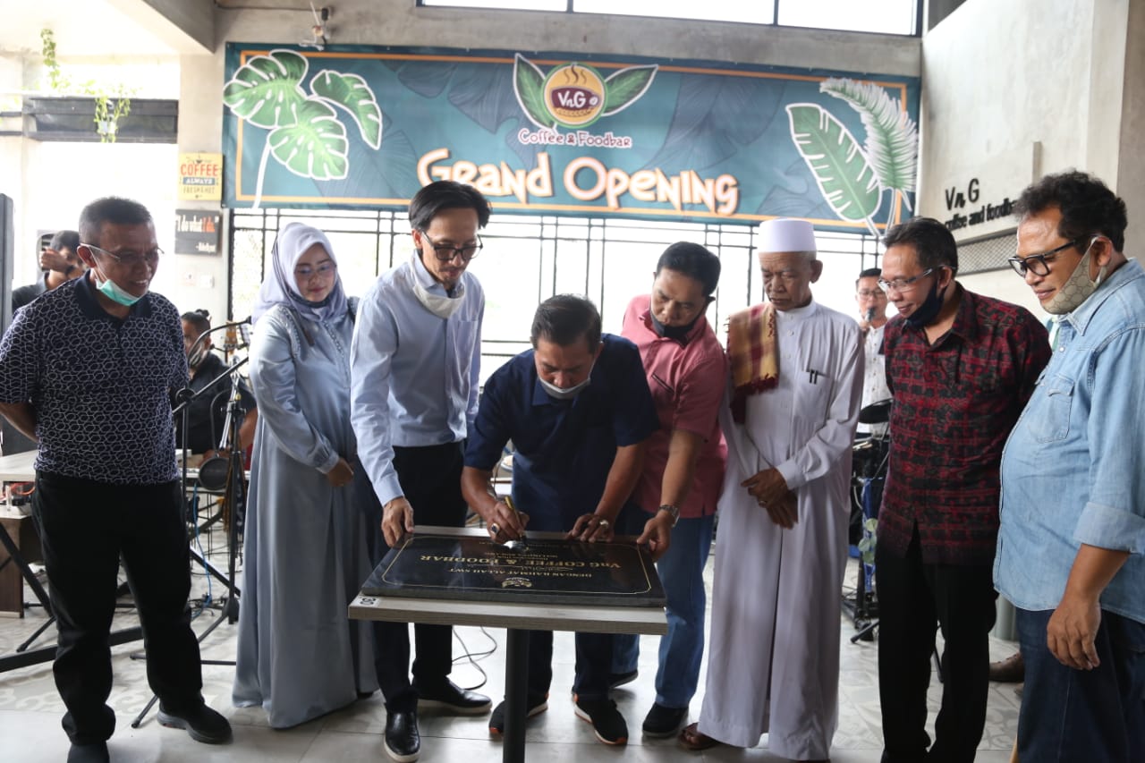 Launching VnG Coffe And Foodbar Dihadiri Walikota Serang