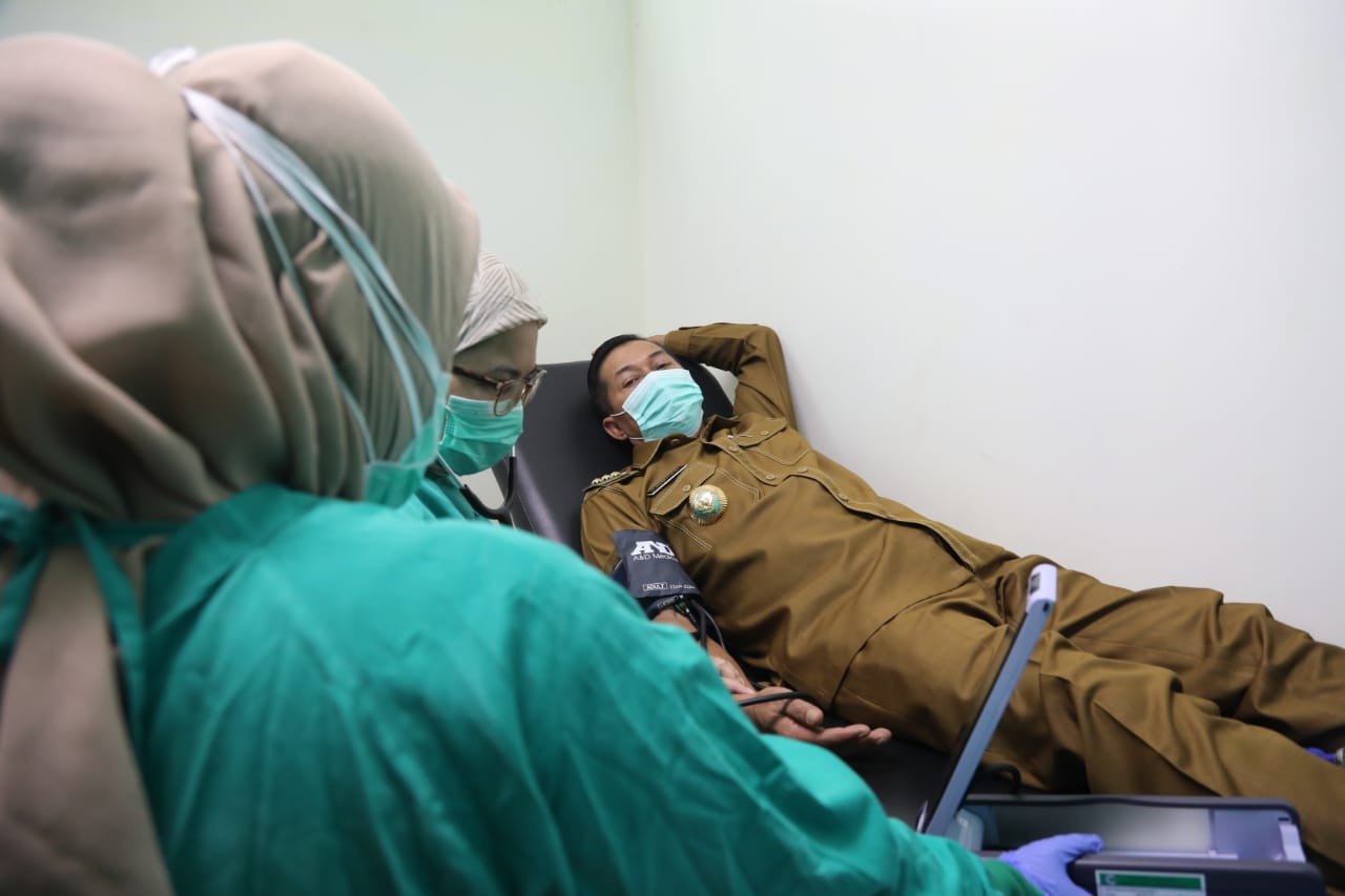 Kadar Gula Darah Tinggi, Walikota Serang Kembali Gagal Divaksin