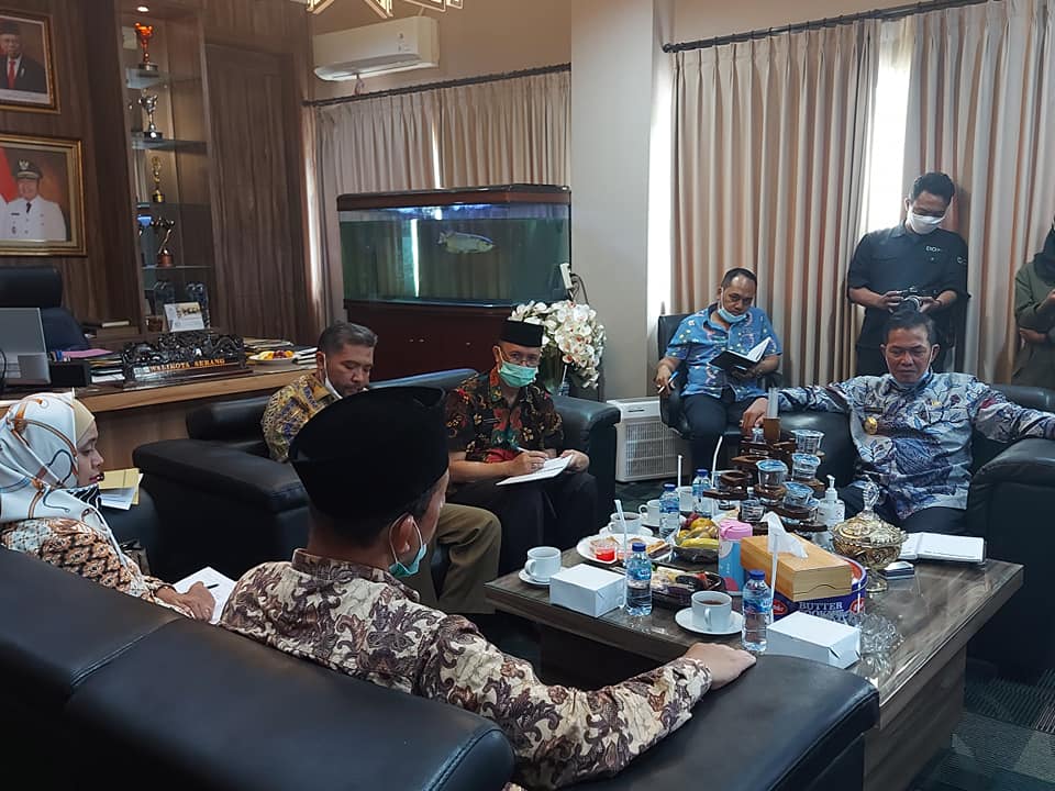Reses DPRD Banten ke Pemkot Serang, Bahas Terkait Banjir
