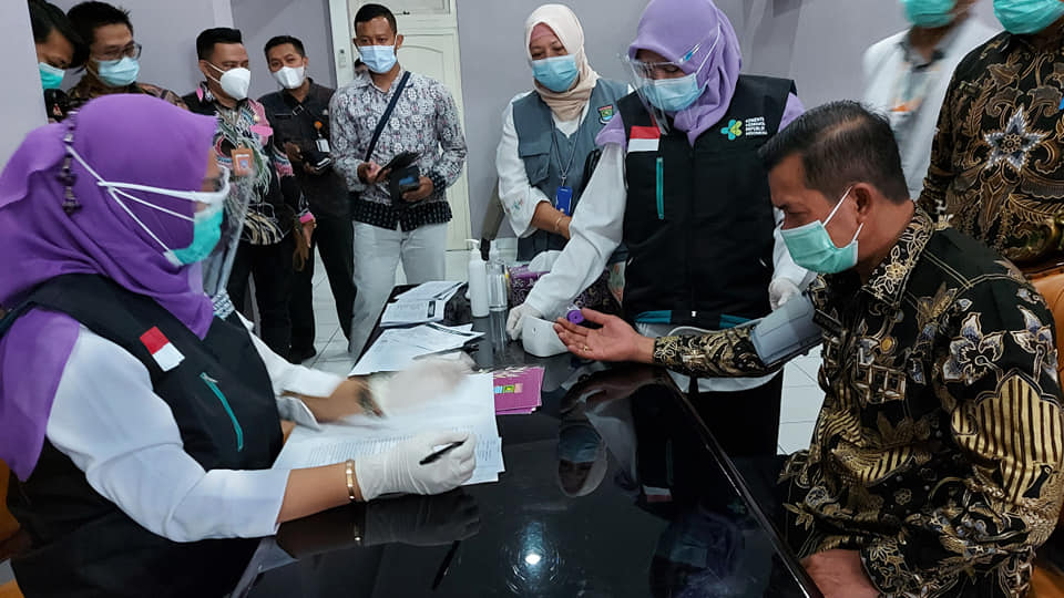 Wahidin Halim Launching Dimulainya Vaksin Covid-19 di Banten