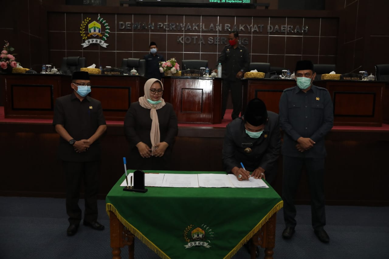 Rapat Paripurna Penandatanganan Nota Kesepakatan Perubahan Anggaran