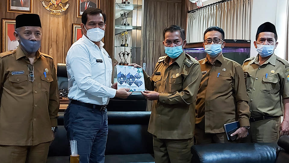 Audiensi BNN Provinsi Banten dengan Pemkot Serang