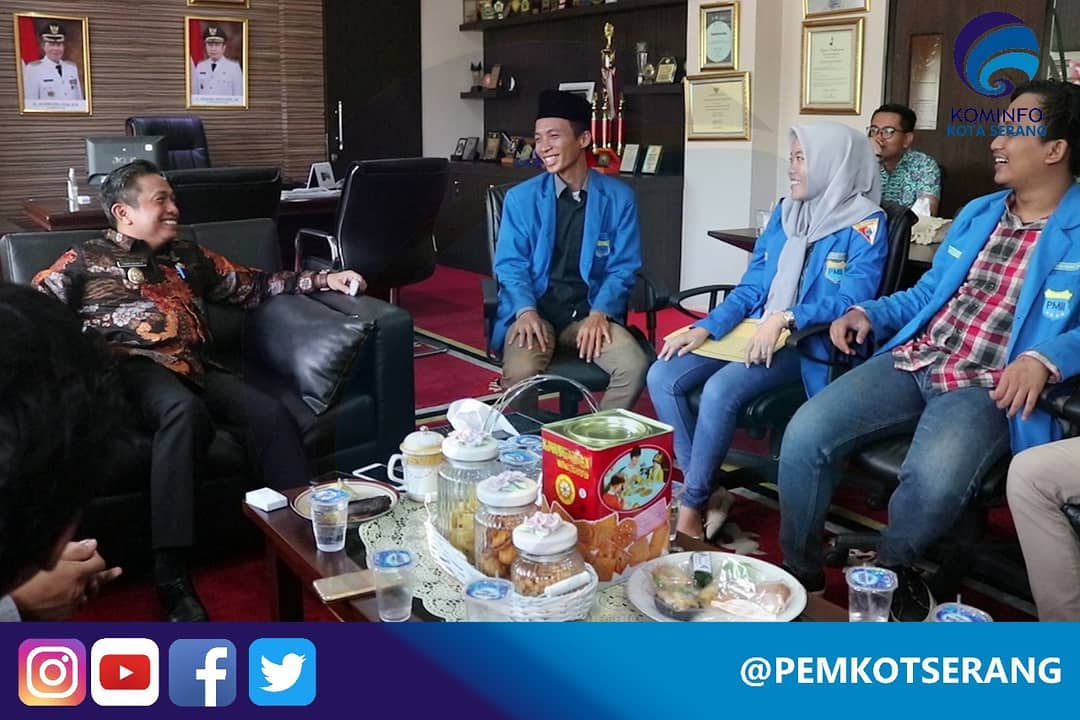 PMII Kunjungi Pemkot Serang