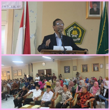 Prof.Dr.Moh.Mahfud MD Narasumber Seminar Hari Lahir Pancasila di UIN SMH Banten