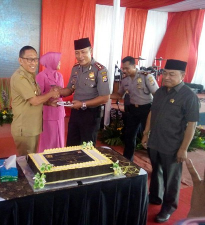 Polres Serang Kota Rayakan Hari Jadinya yang Pertama