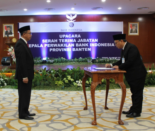 Rahmat Hernowo Kepala Perwakilan BI Banten yang Baru