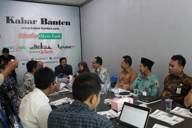 Harian Kabar Banten Gelar Diskusi Deteksi Hoax dan Pencegahannya