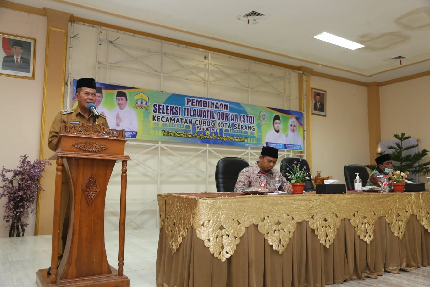 Seleksi Tilawati Quran Kecamatan Curug, Dihadiri Walikota Serang