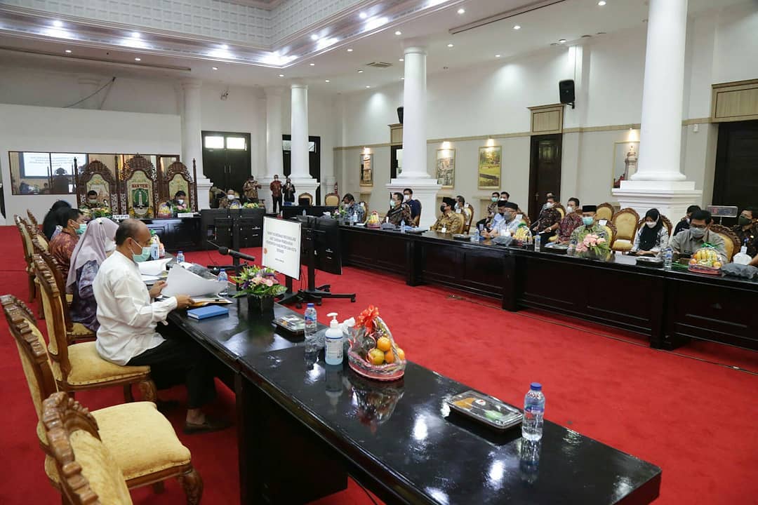 Rapat Koordinasi Rekonsiliasi Aset Daerah Pemekaran Kabupaten dan Kota Serang