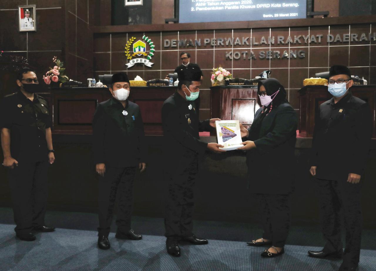 DPRD Terima LKPj Walikota Serang TA 2020