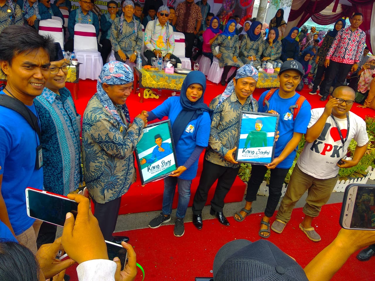 114 Kontingen Meriahkan Pawai Budaya Kota Serang 2019