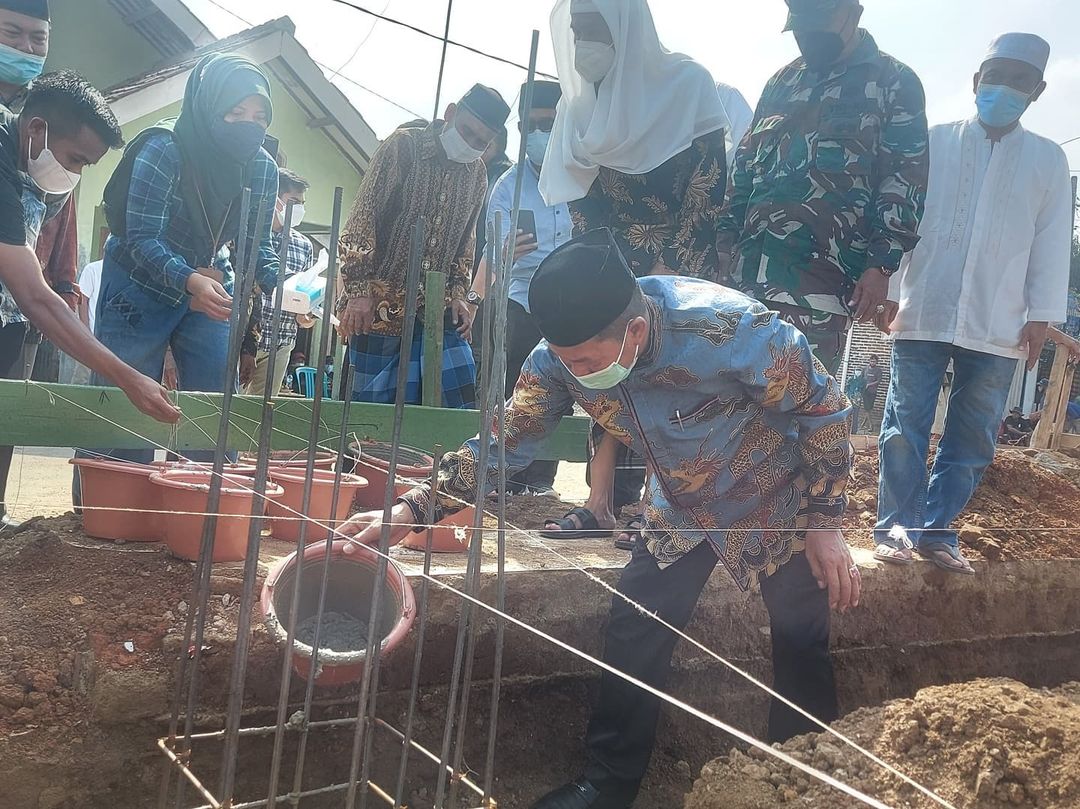 Walikota Apresiasi Pembangunan Mushola di Link Winong-Walantaka