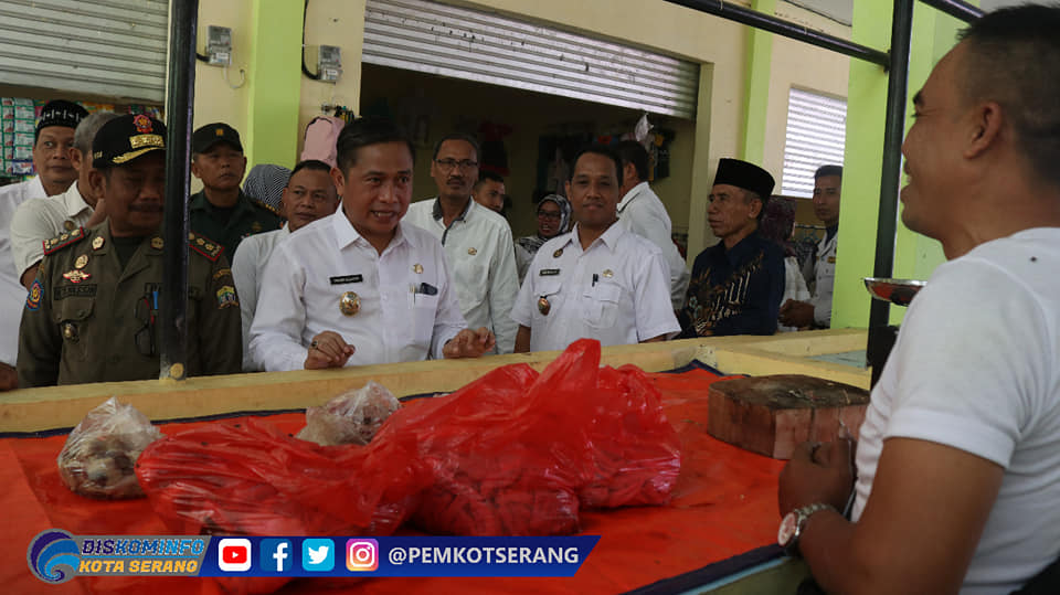 Launching Pasar Lebak Wangi Kecamatan Walantaka.