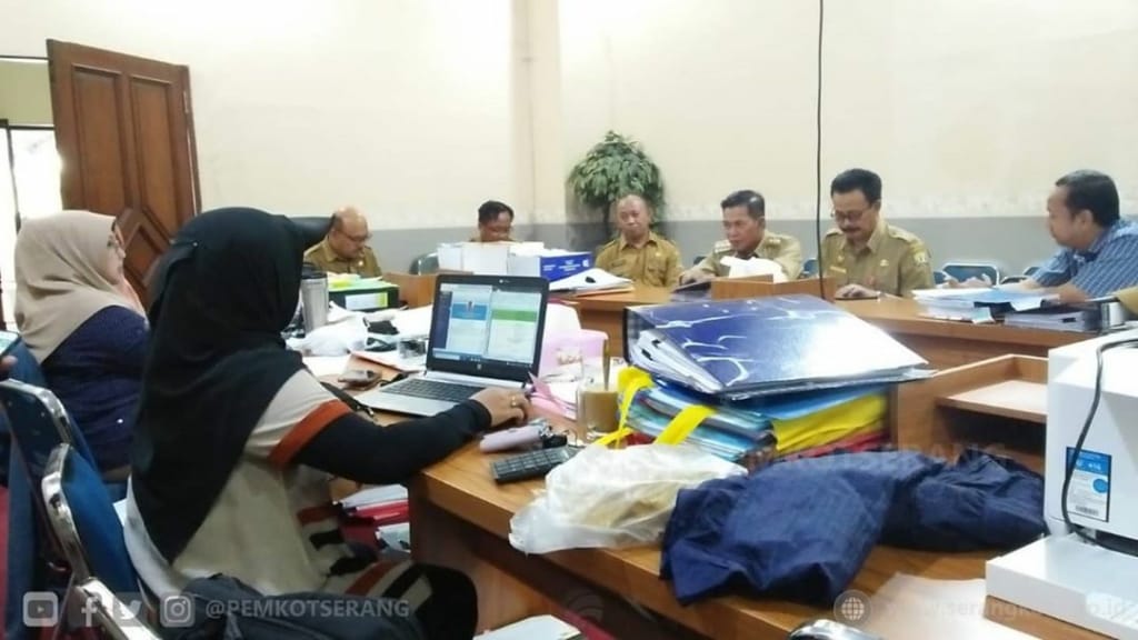 Syafrudin Datangi Inspektorat Terkait Persiapan Pemeriksaan Keuangan Kota Serang