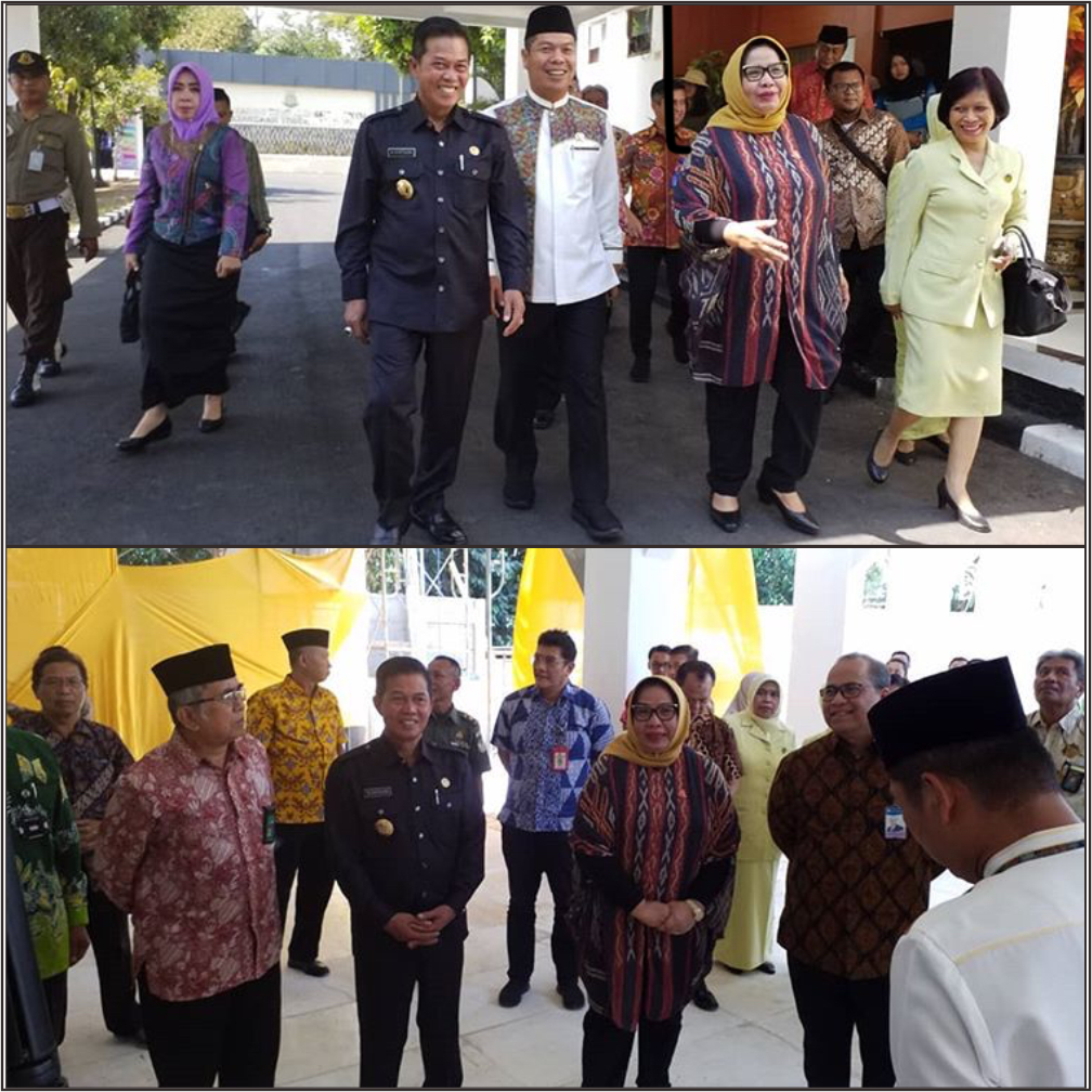 Jumat -08/11/2019- Walikota Menghadiri Undangan Acara Peresmian Masjid Al-Mizan Banten, di Kejaksaan Tinggi Banten