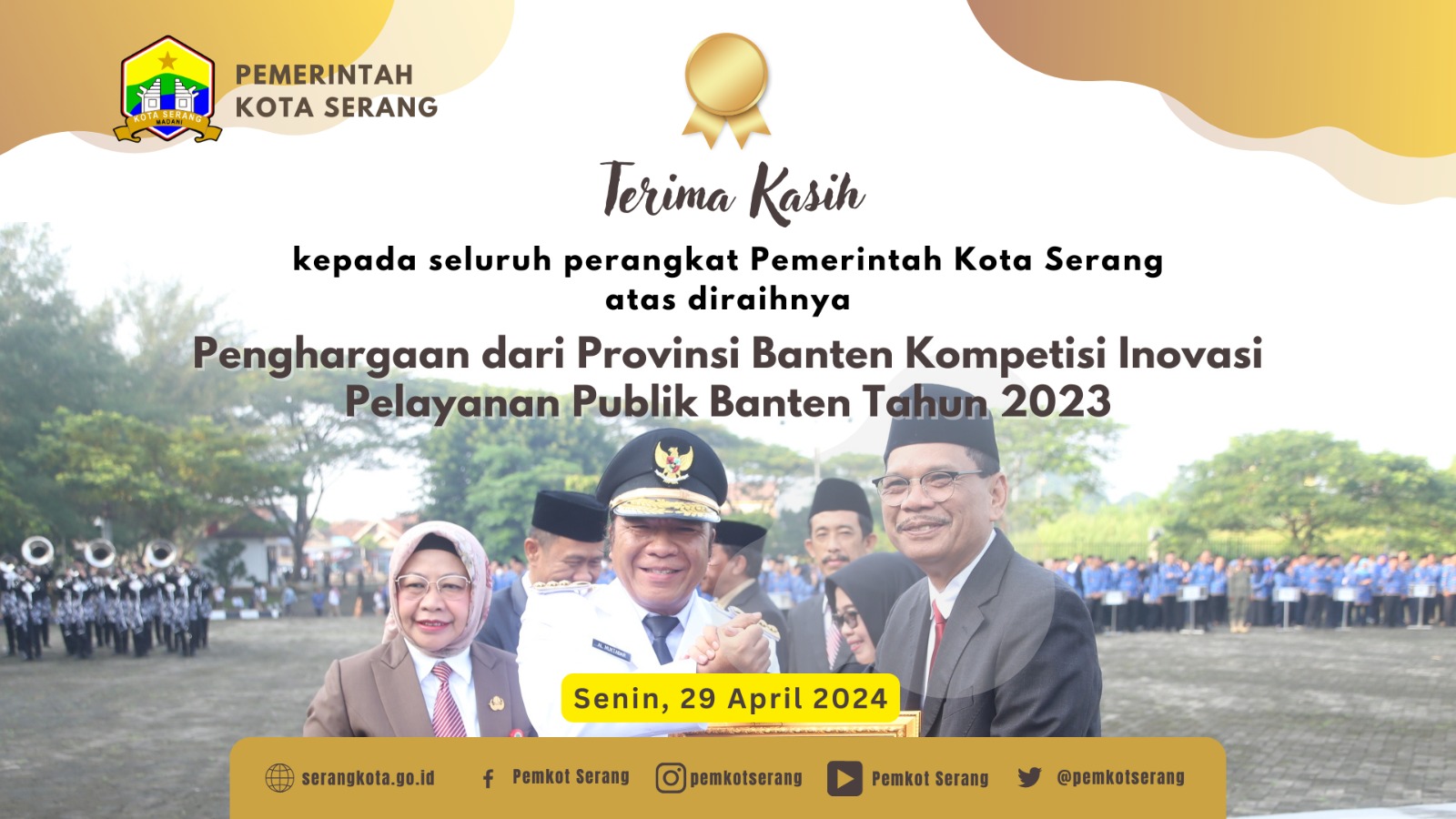 Penghargaan Inovasi Pelayanan Publik Banten Tahun 2023