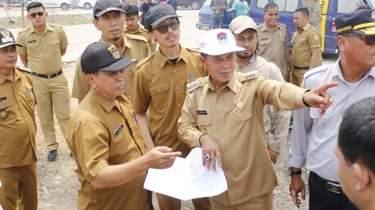 Walikota Serang Tinjau Pembangunan KPW Banten Lama