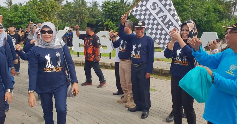 Syafrudin Lepas 500 Peserta Napak Tilas Masa Kesultanan Banten