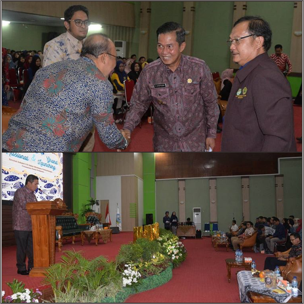 Kamis -07/11/2019- Walikota Membuka Seminar Nasional dan Grand Launching MAFIHA Fisheries Fest Aplikasi untuk segala produk market perikanan di Auditorium Untirta