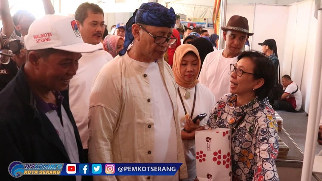 Walikota Serang Dampingi Gubernur Banten Peringati HUT Koperasi ke 72