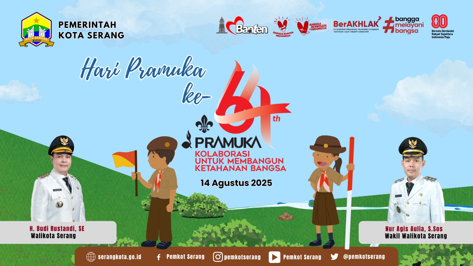 Selamat hari pramuka ke 64 Tahun