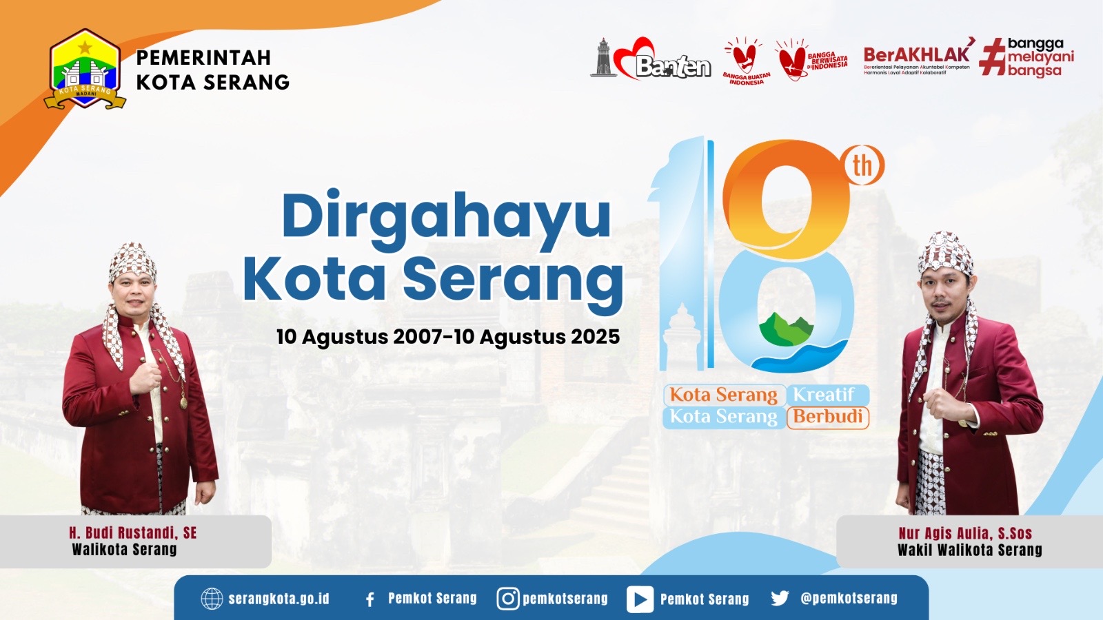 HUT Kota Serang ke-18 Tahun