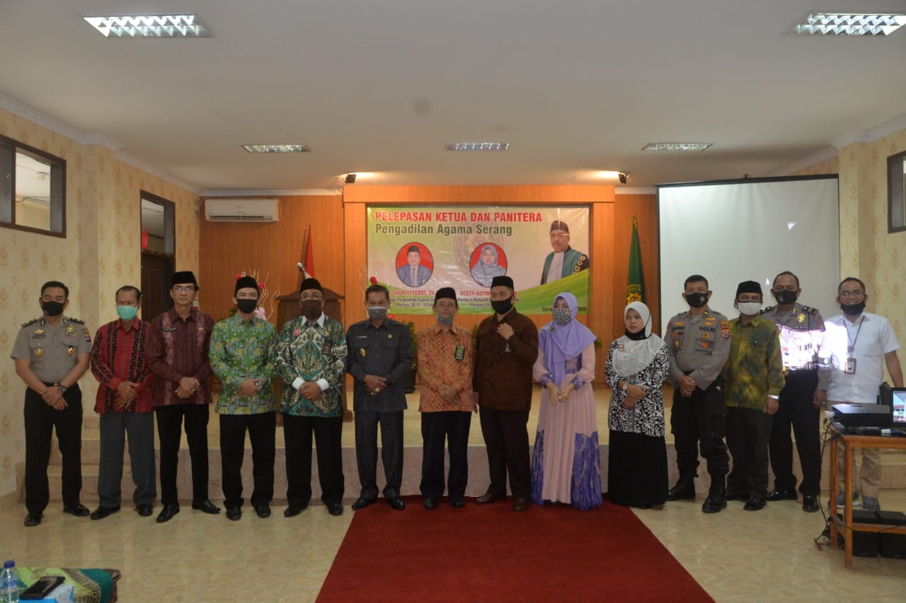 Perpisahan dan Pelepasan Ketua Pengadilan Agama Kota Serang