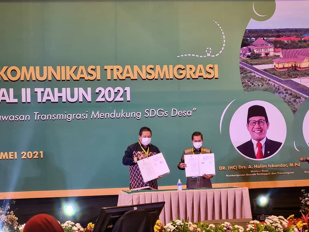 Syafrudin Hadiri Forum Komunikasi Transmigrasi Forkasi Regional II tahun 2021
