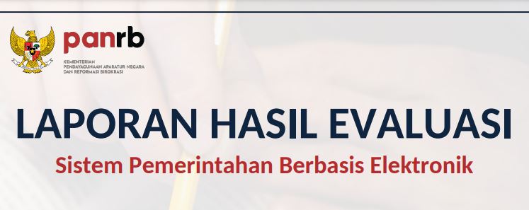 Hasil Evaluasi Mandiri SPBE Kota Serang