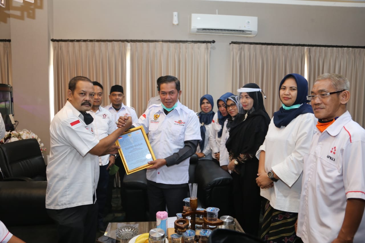 Asosiasi Pedagang Kaki Lima Indonesia Lakukan Audiensi dengan Walikota Serang