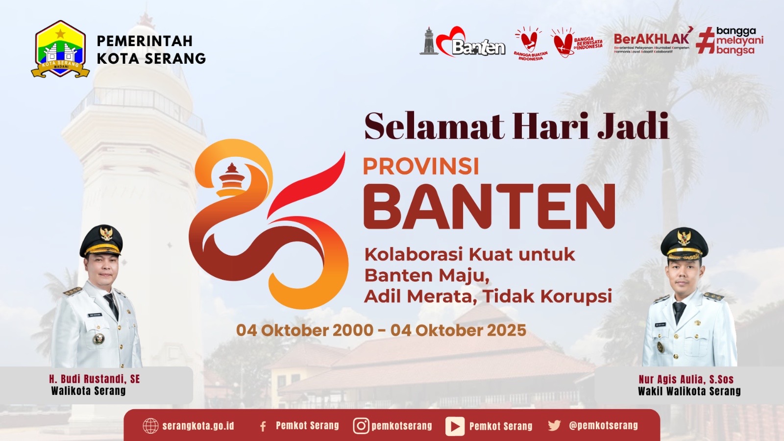 Selamat Hari Jadi Provinsi Banten