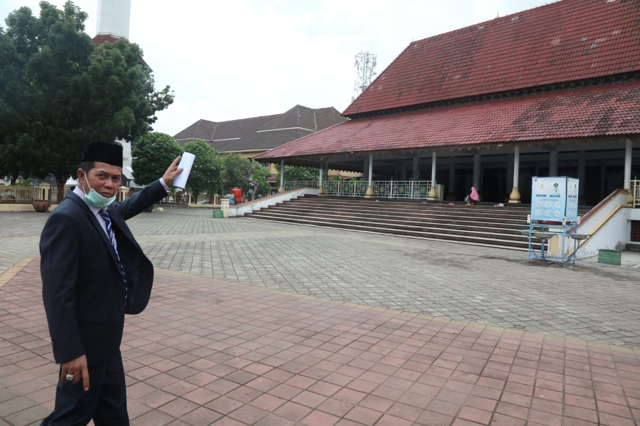 Terkait Revitalisasi, Walikota Cek Kondisi Masjid At-Tsauroh