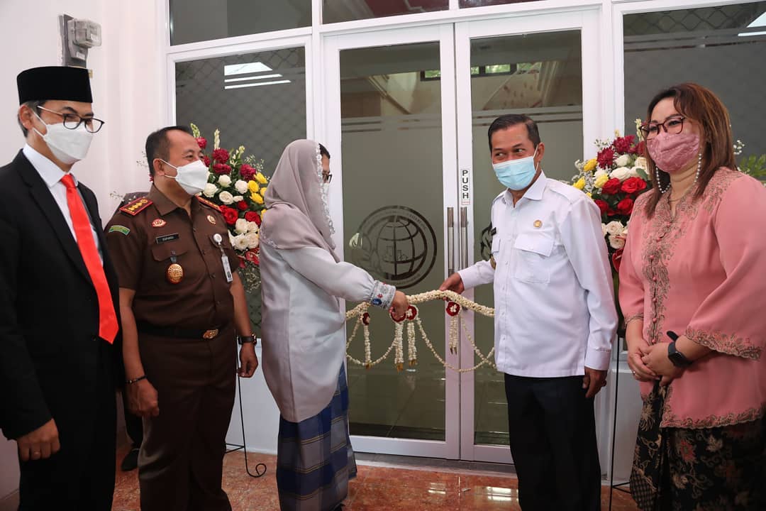 Syafrudin Hadiri Peressmian Kantor Perwakilan Pertanahan Kota Serang