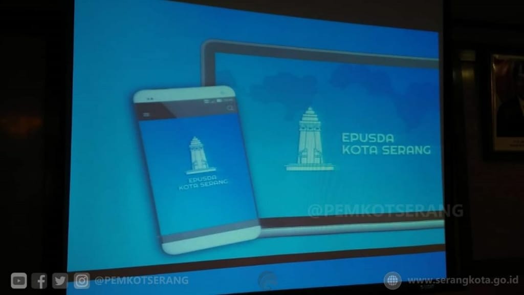 Disperpus Kota Serang Luncurkan Perpustakaan Digital/e-Book