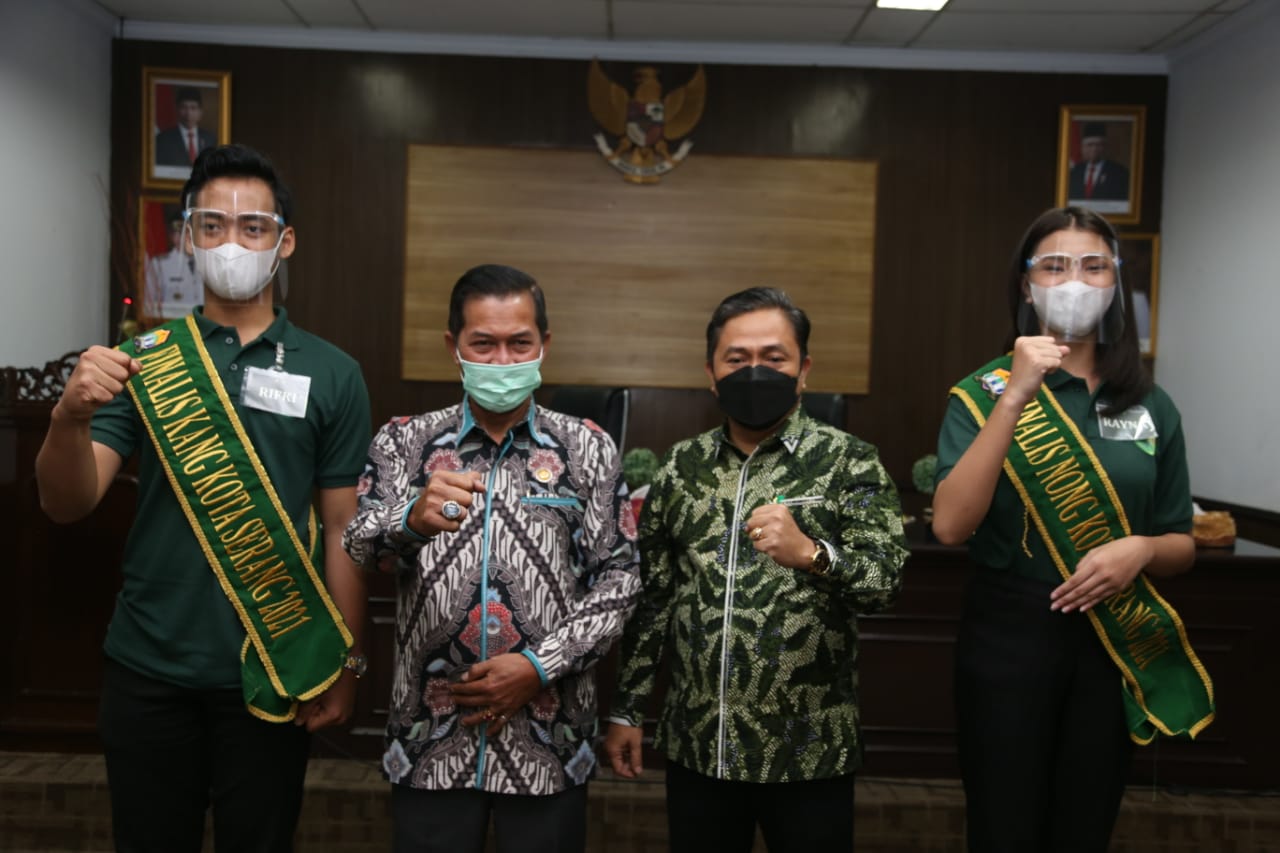 Walikota Harapkan Kang Nong Bisa Sosialisasikan Prokes Covid-19