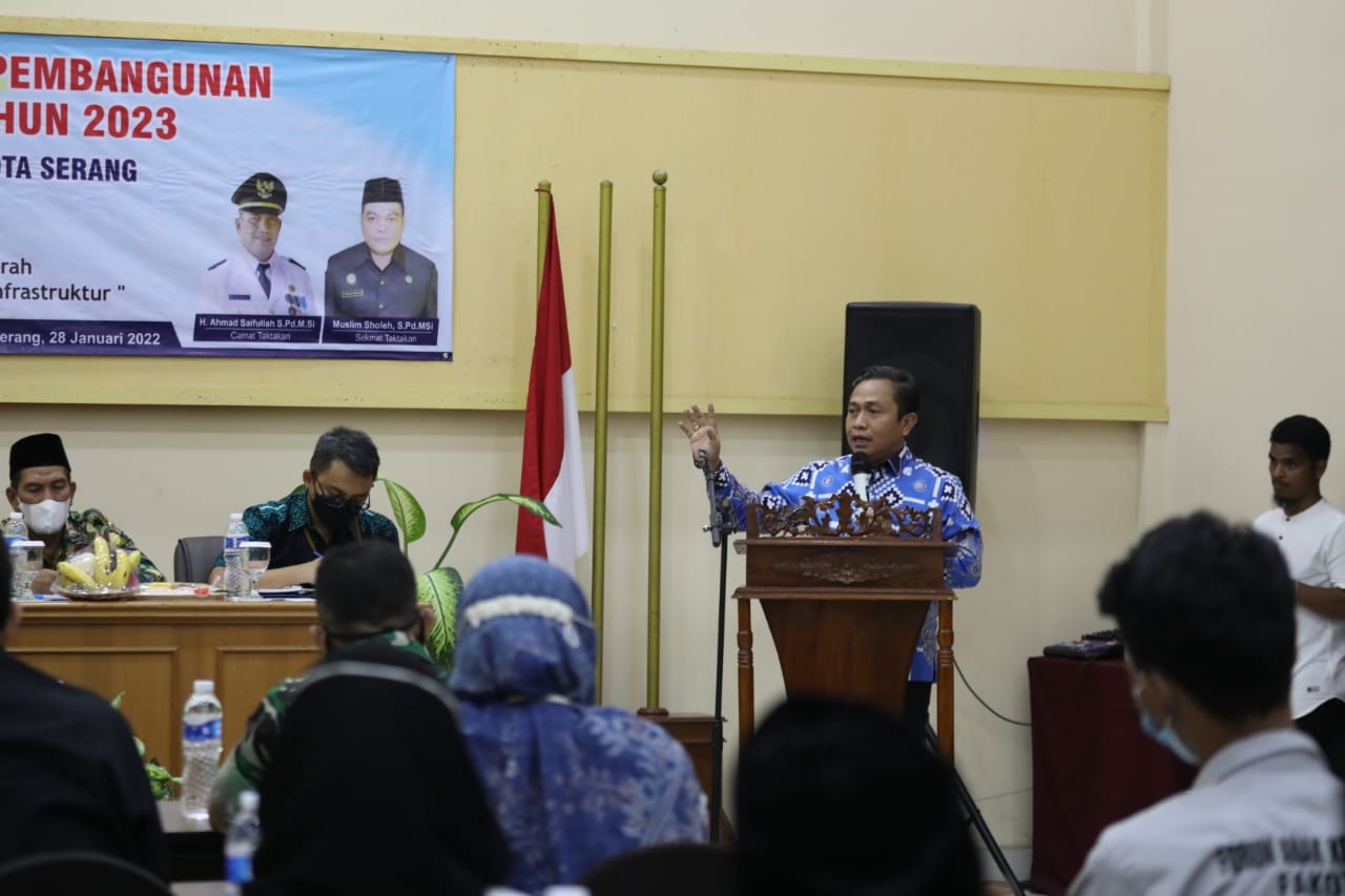 Musrenbang RKPD Kota Serang Tahun 2023 Tingkat Kecamatan Taktakan