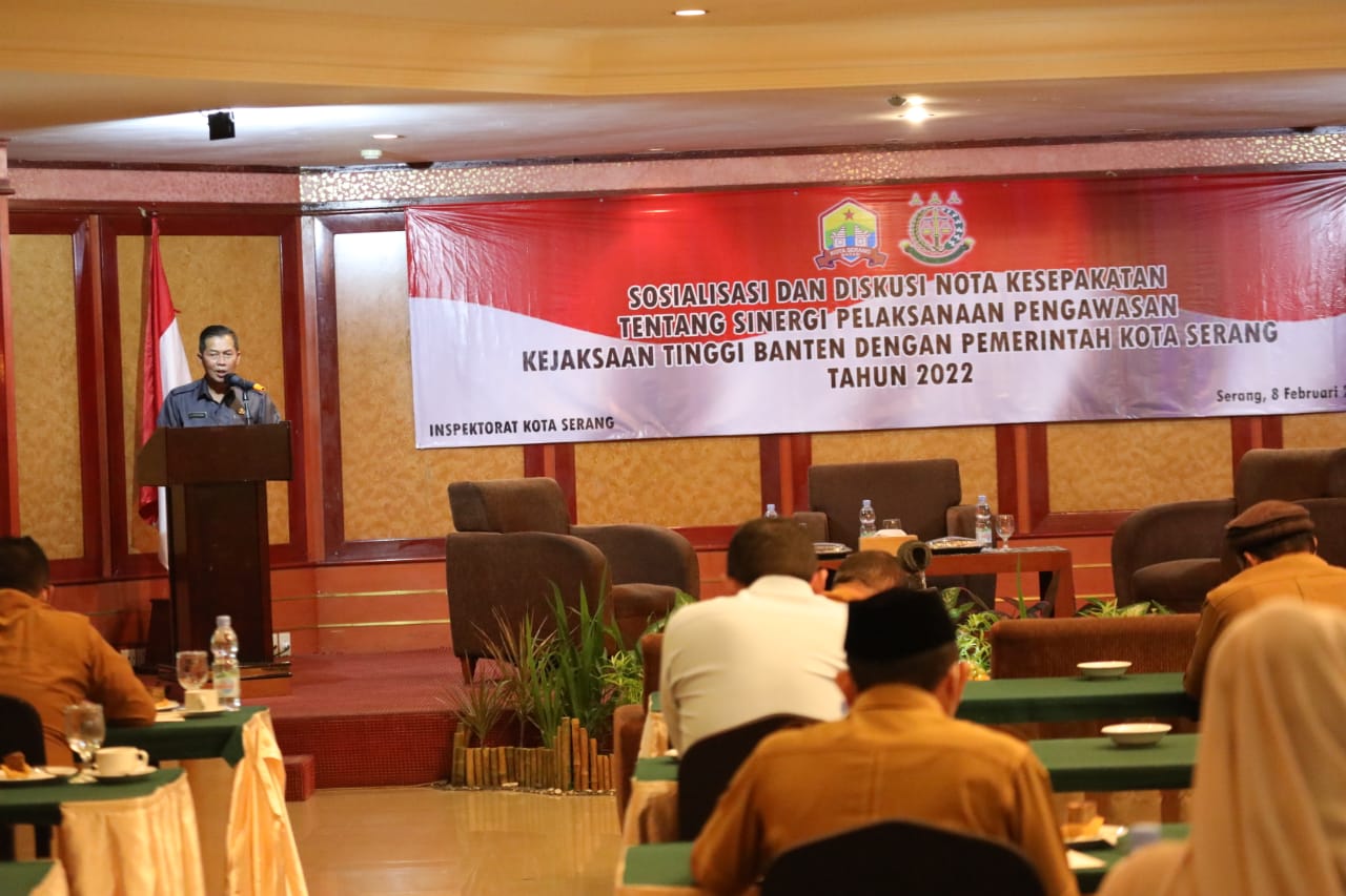 Pemkot Serang Sinergi dengan Kejati Lakukan Pengawasan Pembangunan