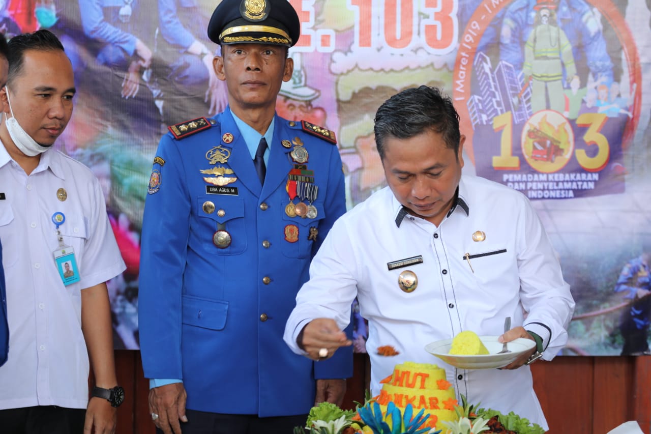 Tasyakuran HUT ke 103 Damkar Kota Serang