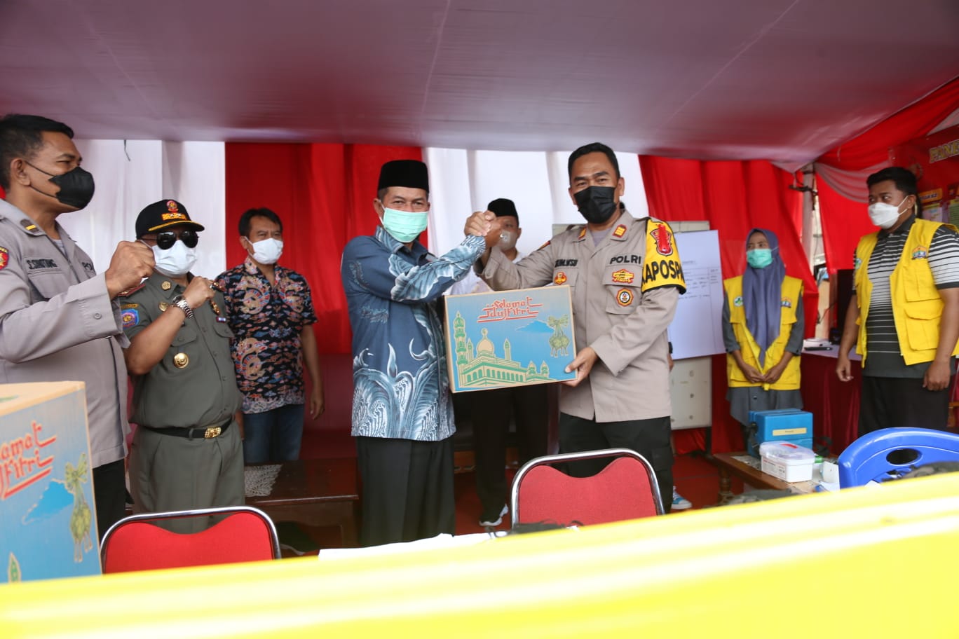 Walikota Tinjau Pos Pengamanan Lebaran